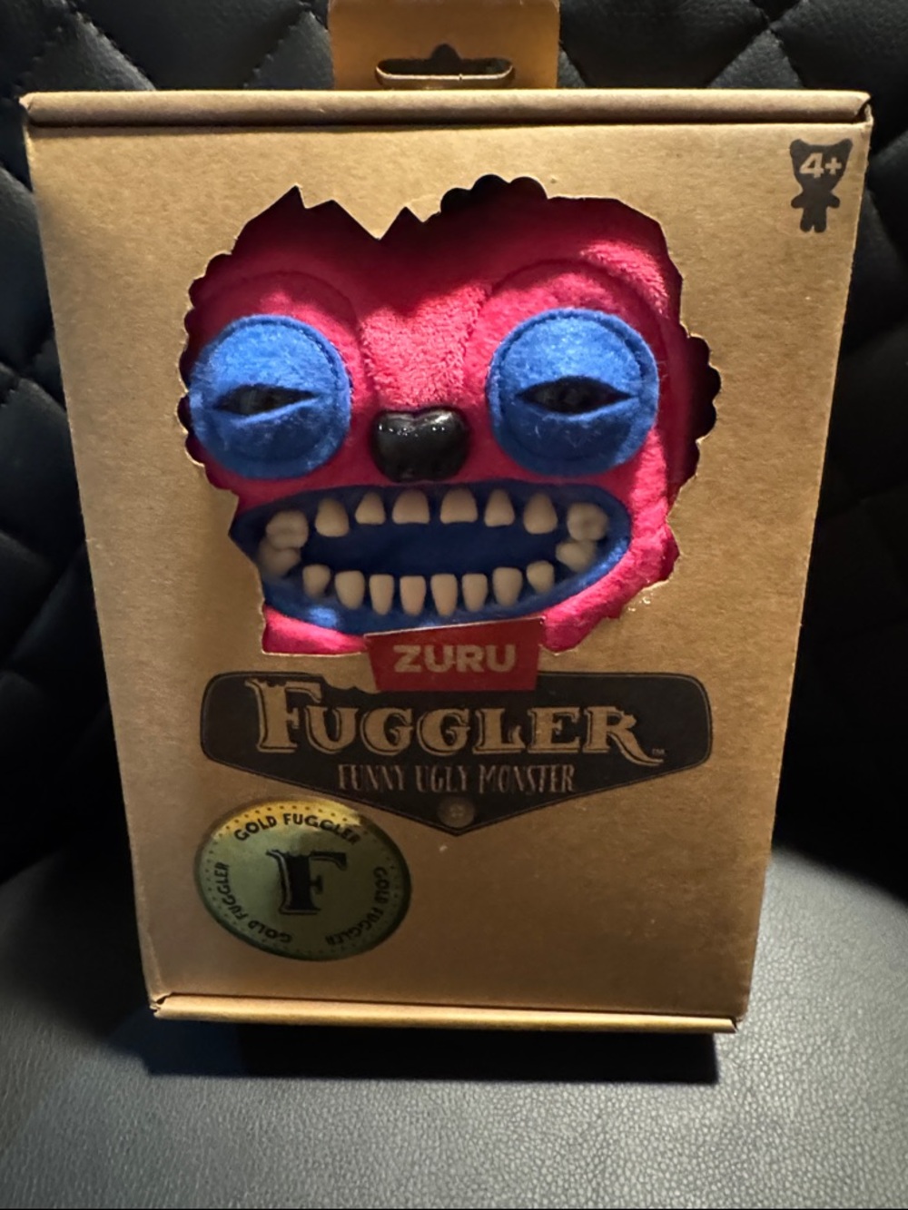 ZURU Fuggler Plush Monster - Pink & Blue-with pink eyes ..